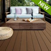 kit terrasses bois composite - rectangle - 2-9x5 m